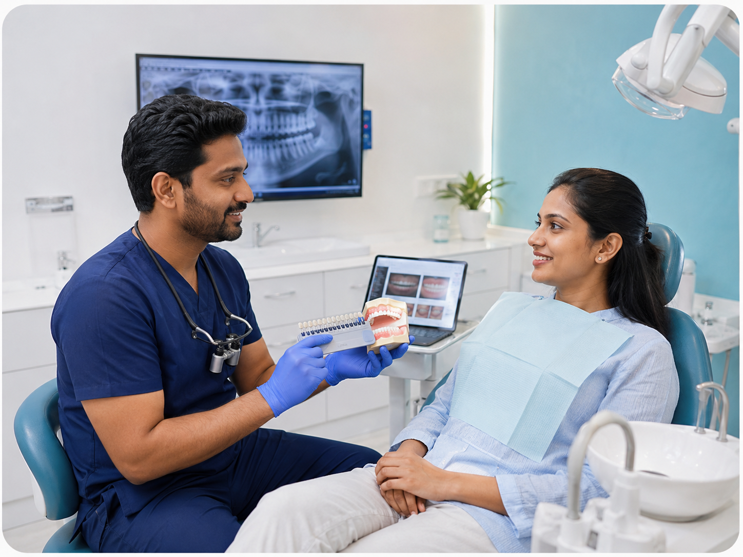 Specialist dental treatment planning at MBrace Dentistry in Chitlapakkam Chennai